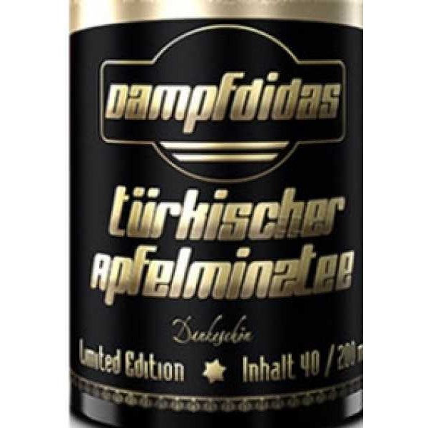 Türkischer Apfelminztee Dampfdidas 40ml Liquid Aroma in 200ml Limited Edition