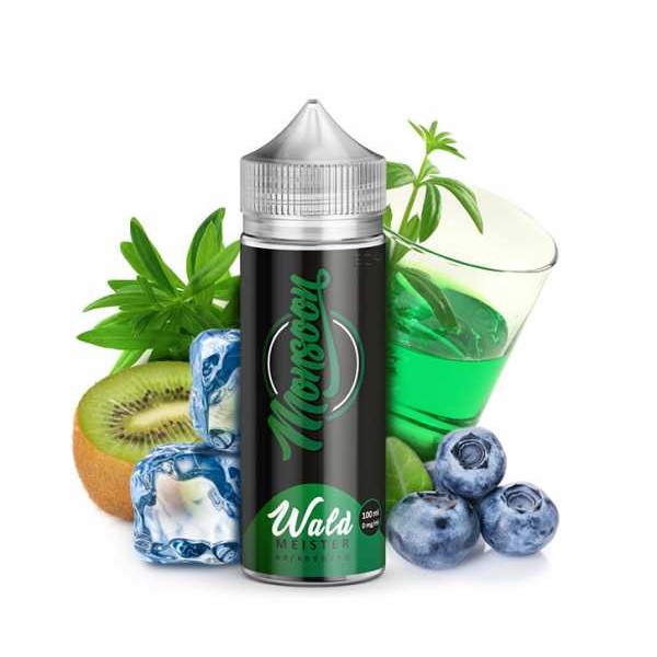 Monsoon Waldmeister (Blaubeere, Kiwi, Koolada) Liquid 100 in 120 ml