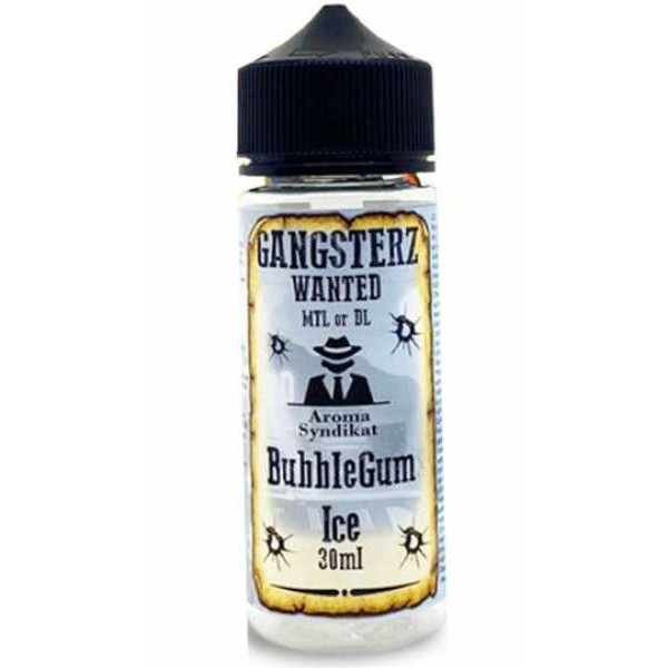 Bubble Gum Ice Liquid Aroma 30ml in 120ml (Kaugummi + Menthol) Gangsterz