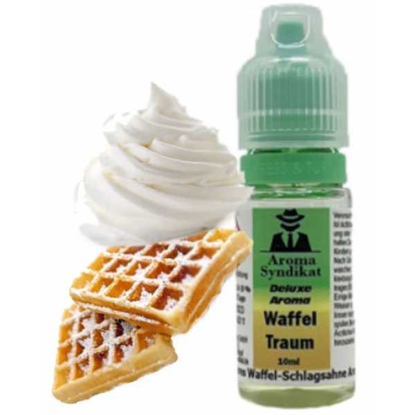 Waffeln, Schlagsahne: Waffeltraum Aroma 10ml von Syndikat Aroma 5 bis 10%