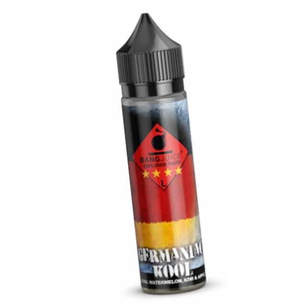 Germaniac Kool Liquid Aroma 20ml in 60ml Bang Juice (Apfel, Kiwi, Wassermelone)