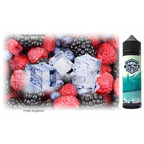 Ice Lake Ice Peak Brombeeren Himbeeren Koolada Shake und Vape Liquid 40ml in 60ml Flasche