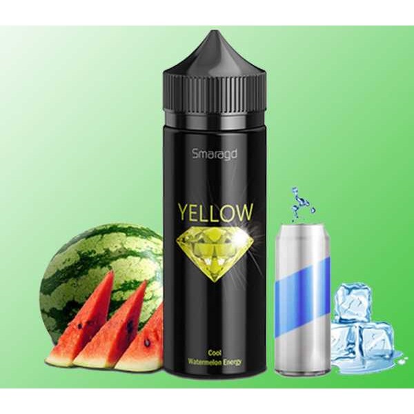 Wassermelone Energydrink Kühle (Smaragd Yellow) 10ml Liquid Aroma 10ml in 120ml Flasche