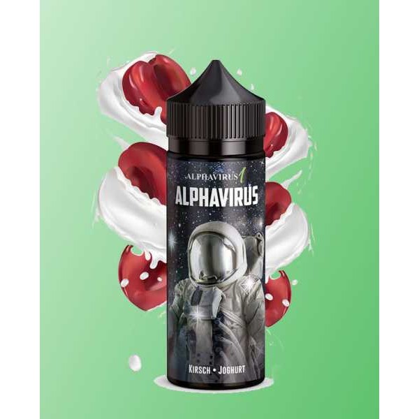 Kirschen + Joghurt (Alphavirus 1) Liquid Aroma 10ml in 120ml Flasche