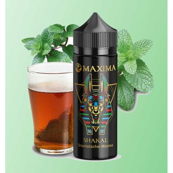 Minztee (Shakal Maxima) Liquid Aroma 10ml in 120ml Flasche