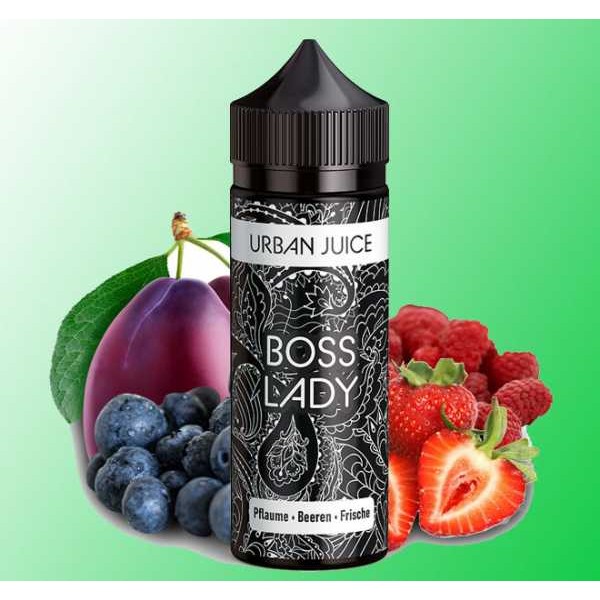 Pflaumen Beeren Frische (Bosslady) Liquid Aroma 10ml in 120ml Flasche